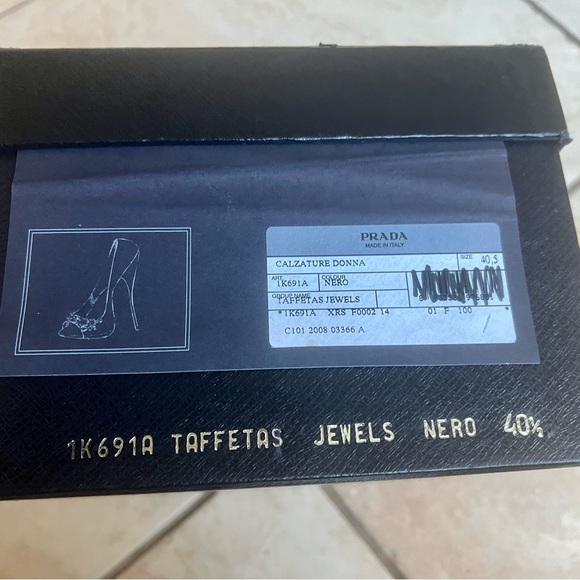 Prada Patent Leather Embellished Heels - Picture 6 of 8